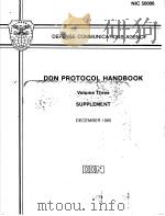 DDN PROTOCOL HANDBOOK Volume Three     PDF电子版封面     