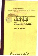 Integral Geometry and Geometric Probability   1976  PDF电子版封面    Luis A.Santalq 