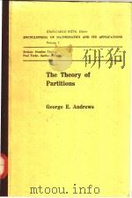 The Theory of Partitions   1976年  PDF电子版封面    George E.Andrews 