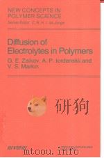 Diffusion of Electrolytes in Polymers（ PDF版）