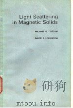 Lignt Scattering in Magnetic Solids     PDF电子版封面     