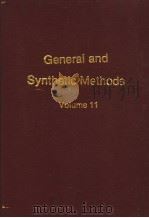 General and Synthetic Methods Volume 11     PDF电子版封面     