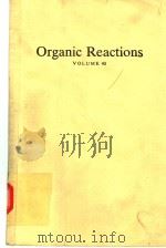 Organic Reactions VOLUME 40     PDF电子版封面     