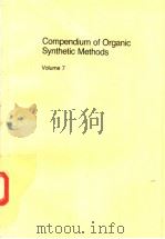 Compendium of Organic Synthetic Methods Volume 7     PDF电子版封面     