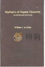 Highlights of Organic Chemistry：an advanced text book     PDF电子版封面     