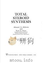 TOTAL STEROID SYNTHESIS     PDF电子版封面     