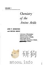 Chemistry of the Amino Acids     PDF电子版封面     