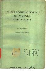 SUPERCONDUCTIVITY OF METALS AND ALLOYS（ PDF版）