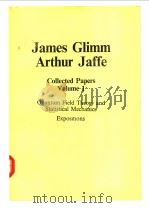 Jame Glimm Arthur Jaffe Volume 1     PDF电子版封面     