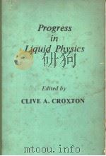Progress in Liquid Physics     PDF电子版封面     