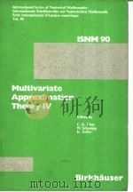 Multivariate Apporximation Theory Ⅳ     PDF电子版封面     