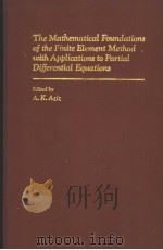 The Mathematical Foundations of the Finite Element Method with Applications to Partial Differential     PDF电子版封面     