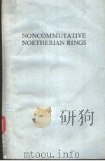 NONCOMMUTATIVE NOETHERIAN RINGS     PDF电子版封面     