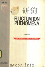 FLUCTUATION PHENOMENA     PDF电子版封面     