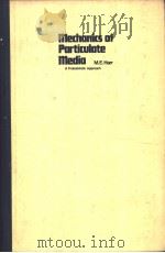 Mechanics of Particulate Media     PDF电子版封面     