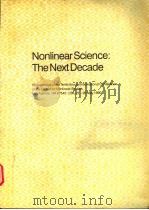 Nonlinear Science：The NextDECADE     PDF电子版封面     