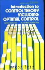 Introduction to Control Theory Including Optimal Control（ PDF版）