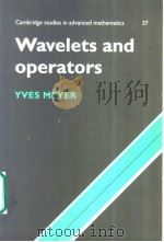 Wavelets and Operators     PDF电子版封面     