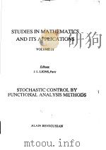 STUIES IN MATHEMATICS AND ITS APPLICATIONS VOLUME 11     PDF电子版封面     