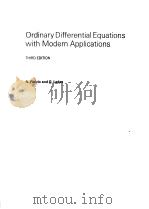 Ordinary Differential Equations with Modern Applications   1980  PDF电子版封面  0898740118  JACK K.HALE 