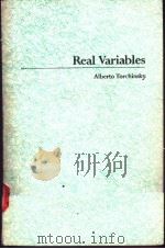 Real Variables     PDF电子版封面     