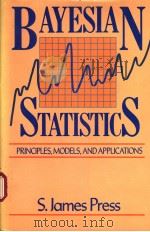 Bayesian Statistics：Principles，Models，and Applications     PDF电子版封面     