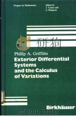 Exterior Differential Systems and the Calulus of Variations     PDF电子版封面     