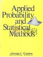 Applied Probability and Statistical Methods     PDF电子版封面     