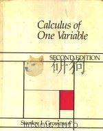 Calculus of One Variable（ PDF版）