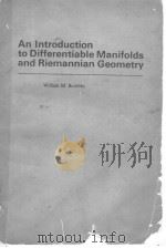 An Introduction to Differentiable Manifolds and Riemannian Geometry     PDF电子版封面     