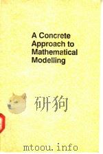 A Concrete Approach to Mathematical Modelling     PDF电子版封面     