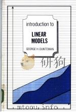 Introduction to Linear Models     PDF电子版封面     