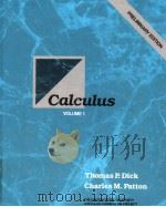 Calculus VOLUME 1     PDF电子版封面  0534933319   
