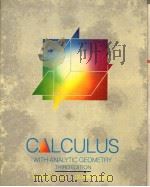 CALCULUS WITH ANALYTIC GEOMETRY     PDF电子版封面     