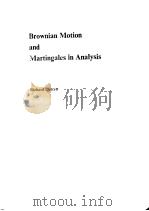 Brownian Motion and Martingales in Analysis     PDF电子版封面     
