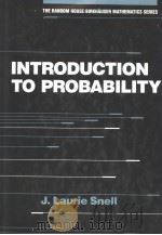INTRODUCTION TO PROBABILITY     PDF电子版封面     