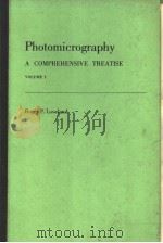 Photomicrograhy Volume Ⅰ     PDF电子版封面     