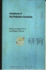 Handbook of Air Pollution Analysis（ PDF版）