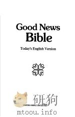 Good News Bible：THE OLD TESTAMENT（ PDF版）