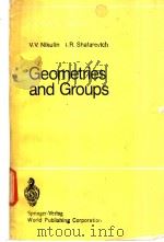 Geometries and Groups     PDF电子版封面     