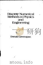Discrete Numerical Methods in Physics and Engineerng     PDF电子版封面     