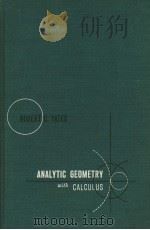 ANALYTIC GEOMETRY WITH CALCULUS（ PDF版）