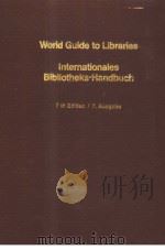 World Guide to Libraries Internationales Bibliotheks-Handbuch（ PDF版）