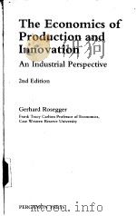 The Economics of Production and Innovation An Industrial Perspective     PDF电子版封面     