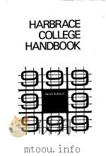 HARBRACE COLLEGE HANDBOOK (Ninth Edition)     PDF电子版封面    John C.Hodges Mary E.Whitten 