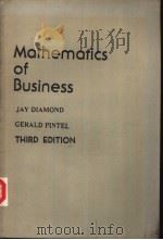 Mathematics Of Business     PDF电子版封面     
