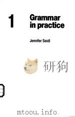 Grammar in practice 1     PDF电子版封面     