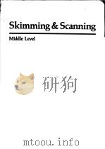 SKIMMING & SCANNING MIDDIE     PDF电子版封面     