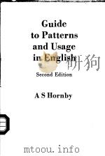 GUIDE TO PATTERNS AND USAGE IN ENGLISH SECOND EDITION（ PDF版）
