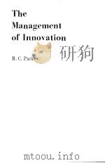 The Management of Innovation     PDF电子版封面     